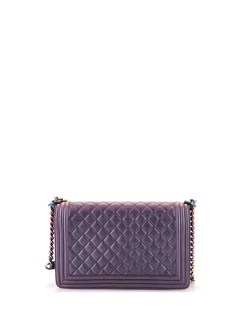 Chanel Boy Flap Bag Quilted Iridescent #303883C40B